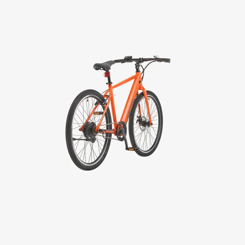 Lectro Summit 27.5 Inch Wheel Electric Bike Orange Single Gear-2